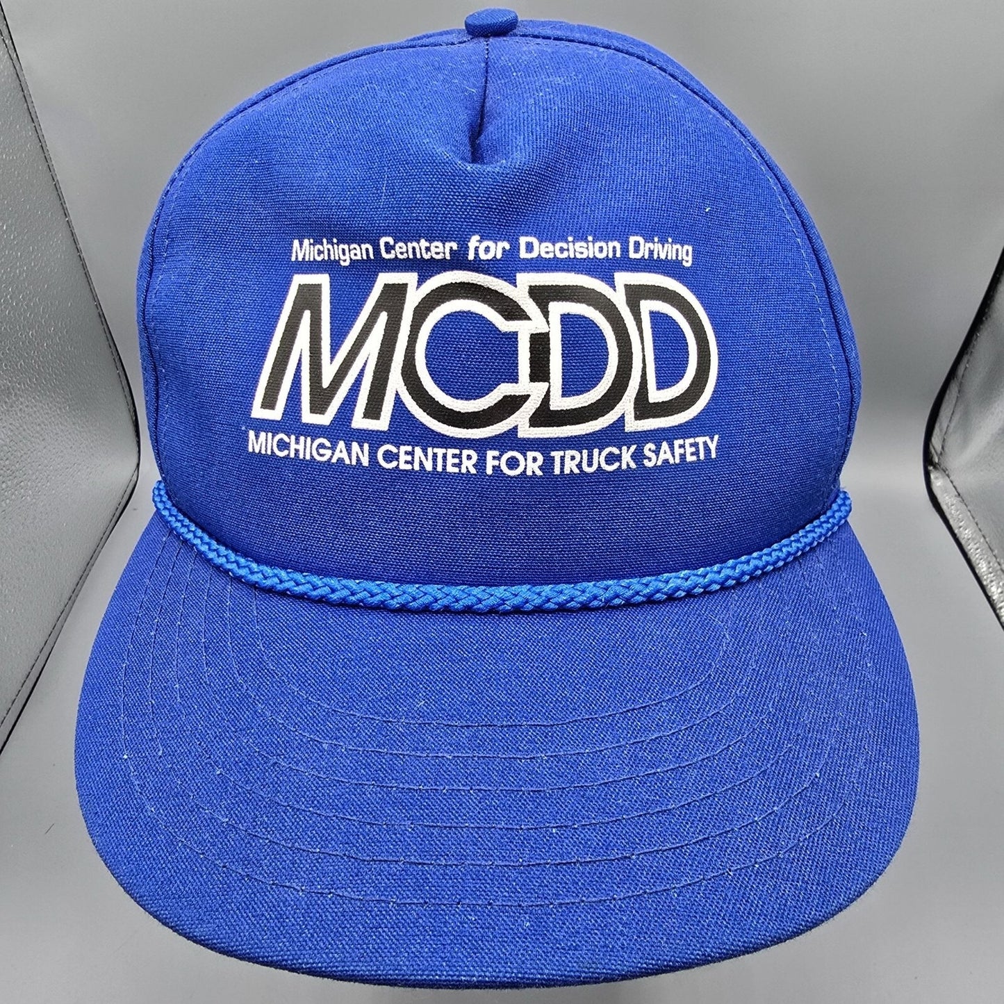 Michigan Center for Decision Driving MCDD Truck Safety Blue Five Panel Hat *Fair