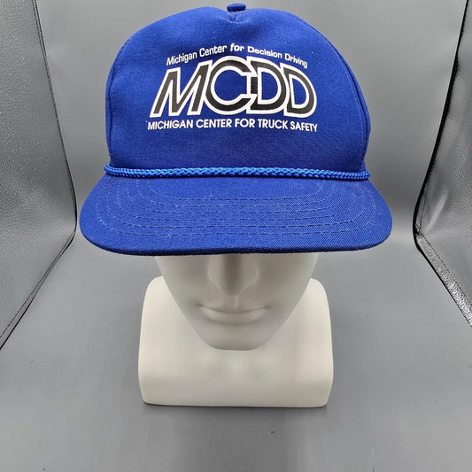 Michigan Center for Decision Driving MCDD Truck Safety Blue Five Panel Hat *Fair