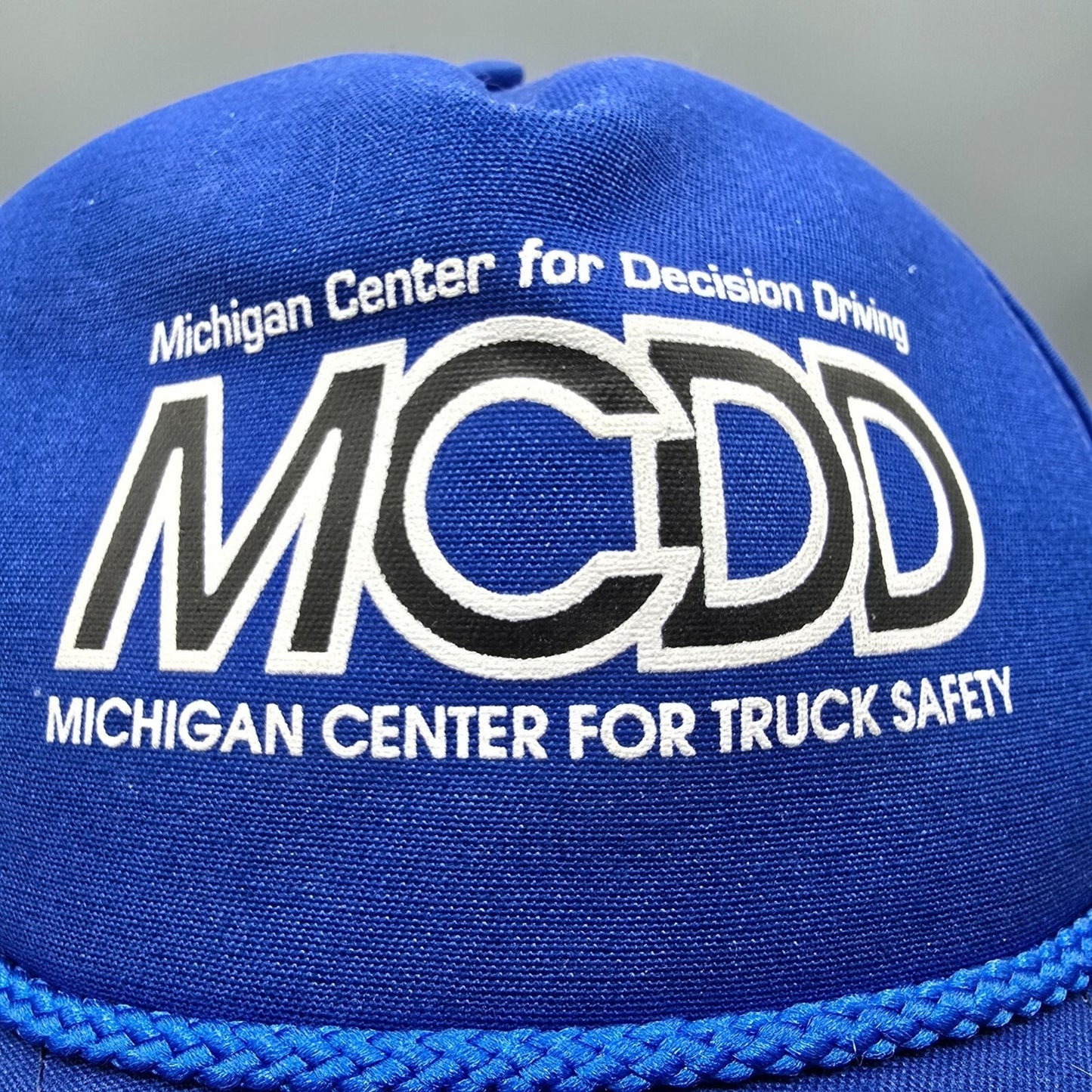 Michigan Center for Decision Driving MCDD Truck Safety Blue Five Panel Hat *Fair