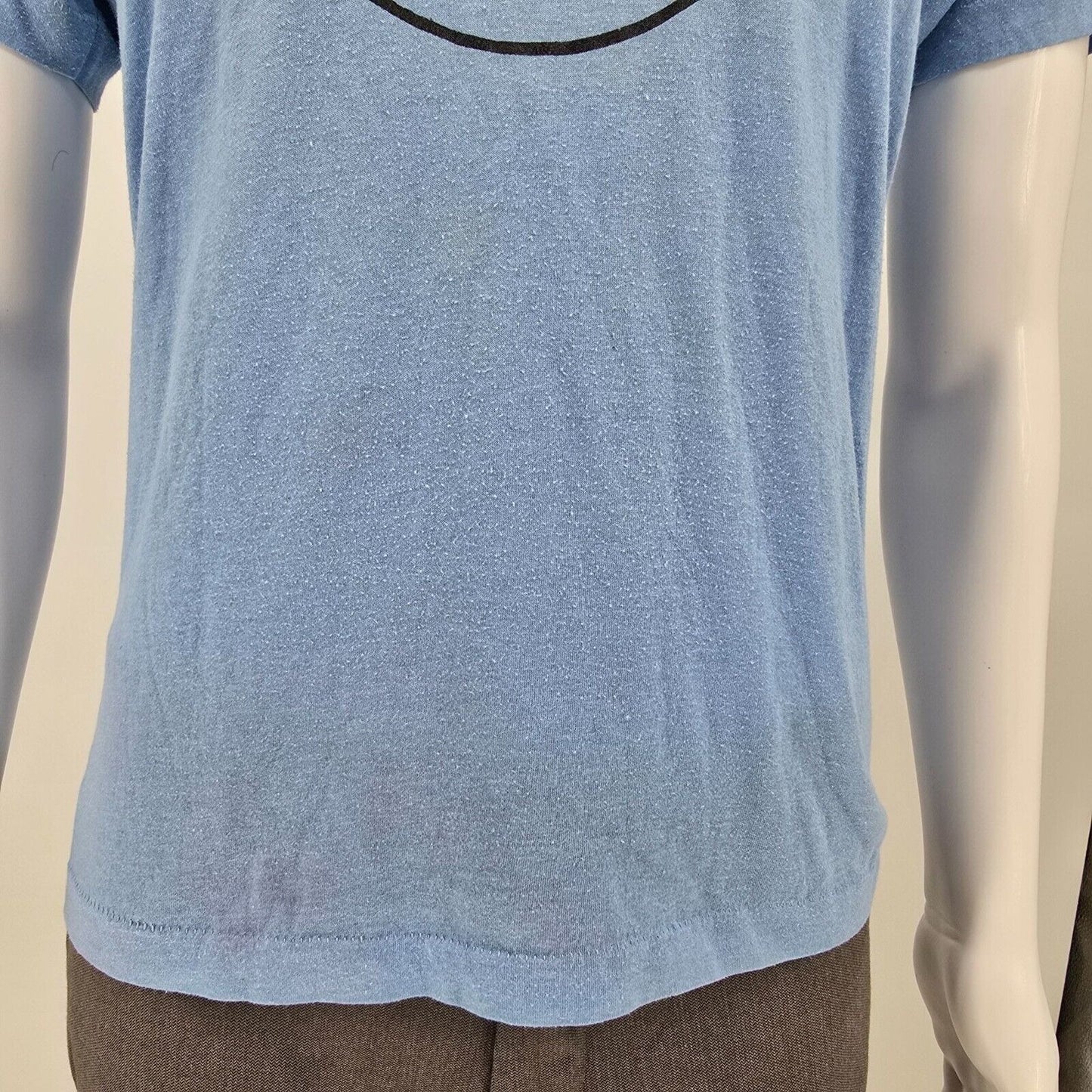 Vintage 1980s Blue Screen Stars Inland Counties Chapter AOSA T-Shirt (M)