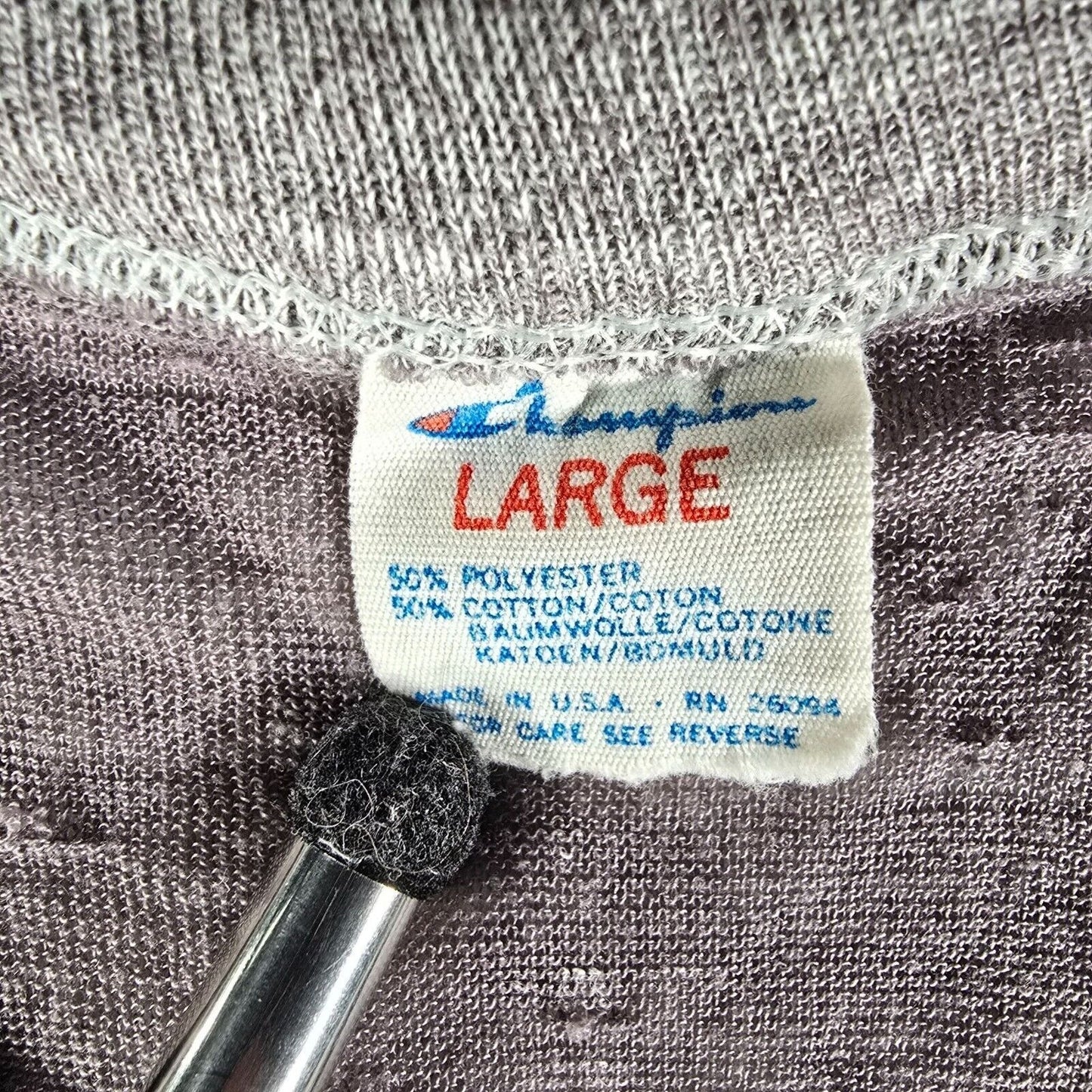 Thrashed Vintage 1980s Paper Thin "Late Night with David Letterman" T-Shirt (M)