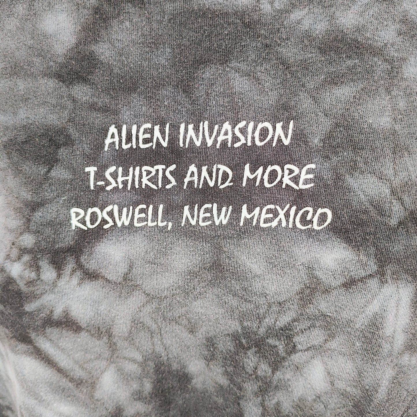 The Mountain Tie-Dye Alien Invasion Roswell, New Mexico Hooded T-Shirt (Medium)