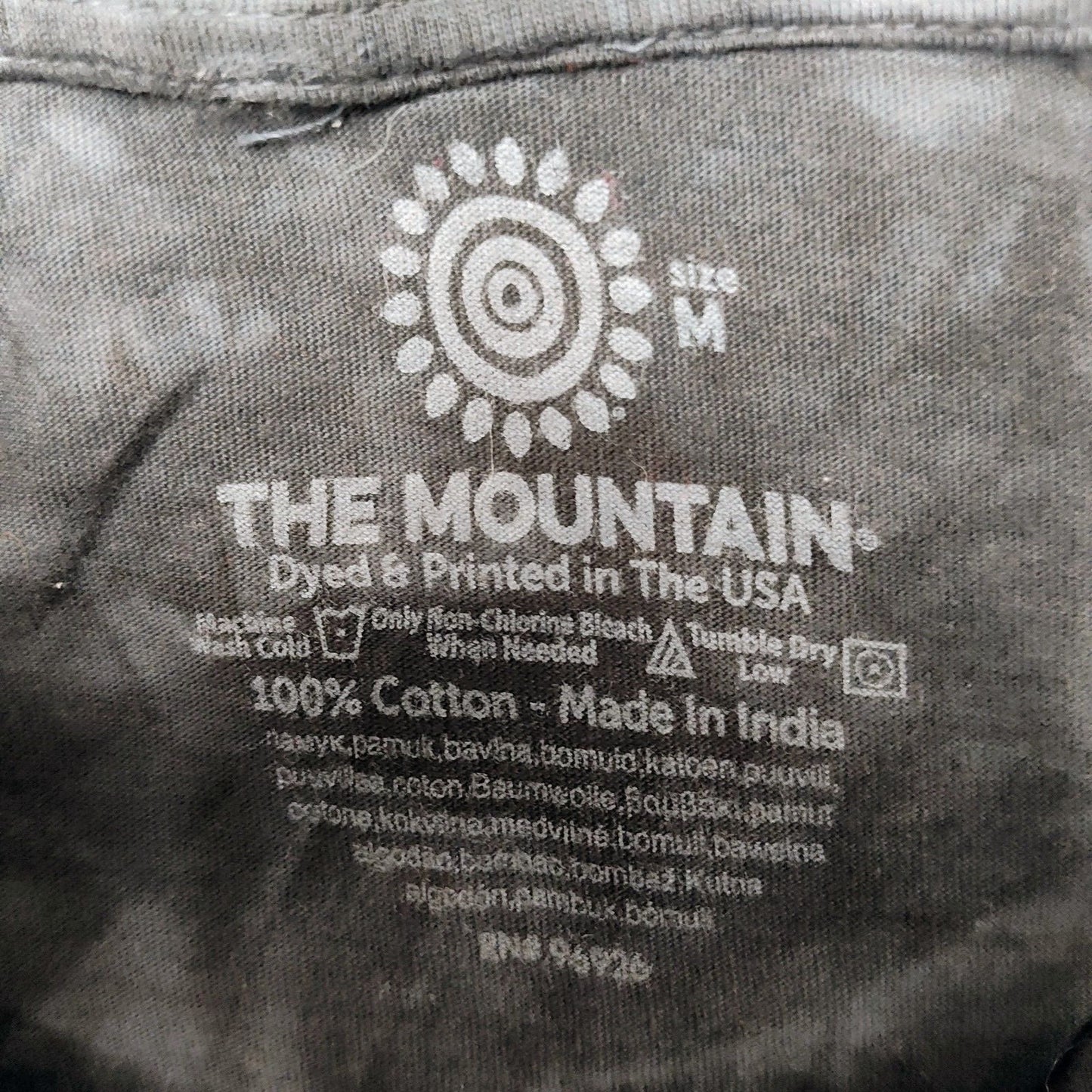 The Mountain Tie-Dye Alien Invasion Roswell, New Mexico Hooded T-Shirt (Medium)