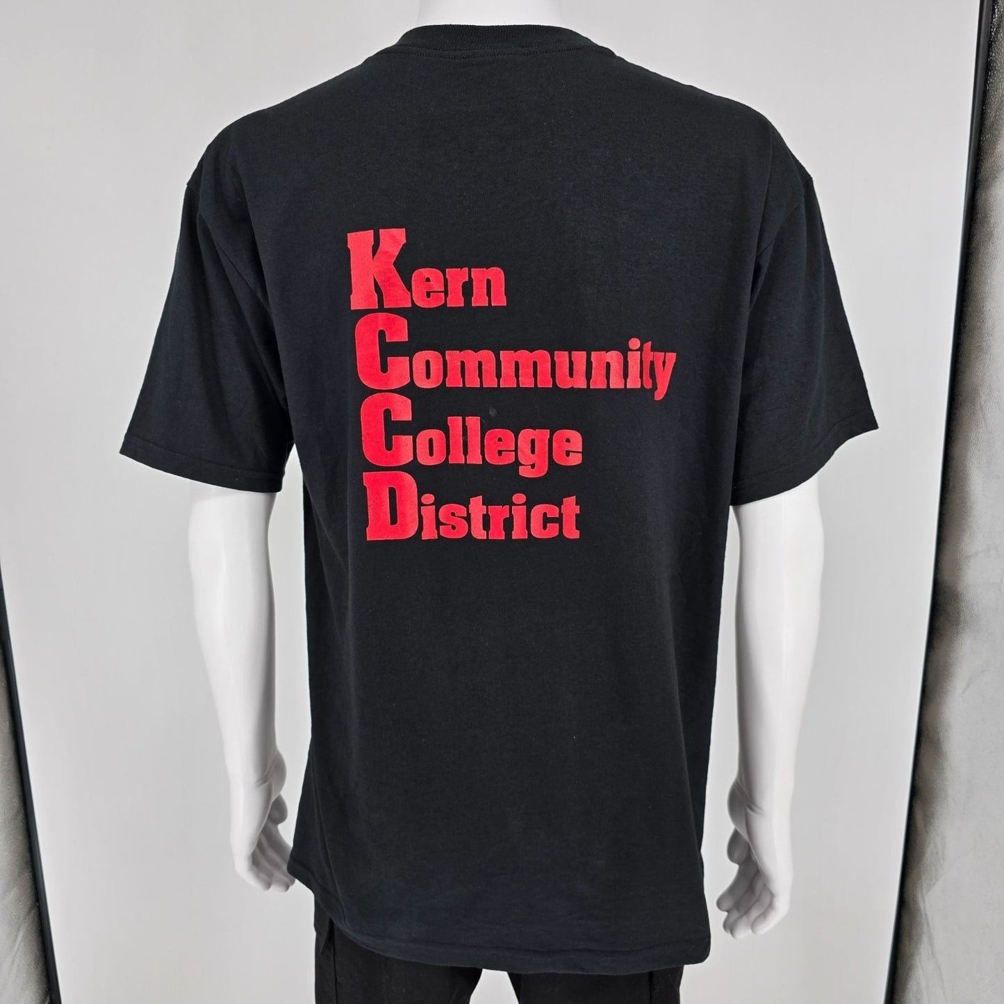 Vintage Y2K Kern Community College District "Top Teachers" Protest T-Shirt (L)