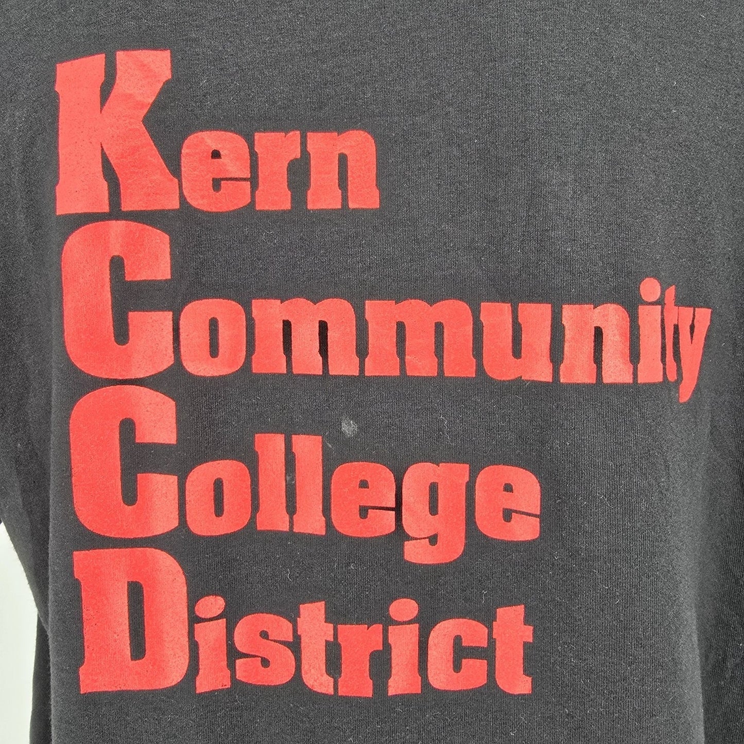 Vintage Y2K Kern Community College District "Top Teachers" Protest T-Shirt (L)