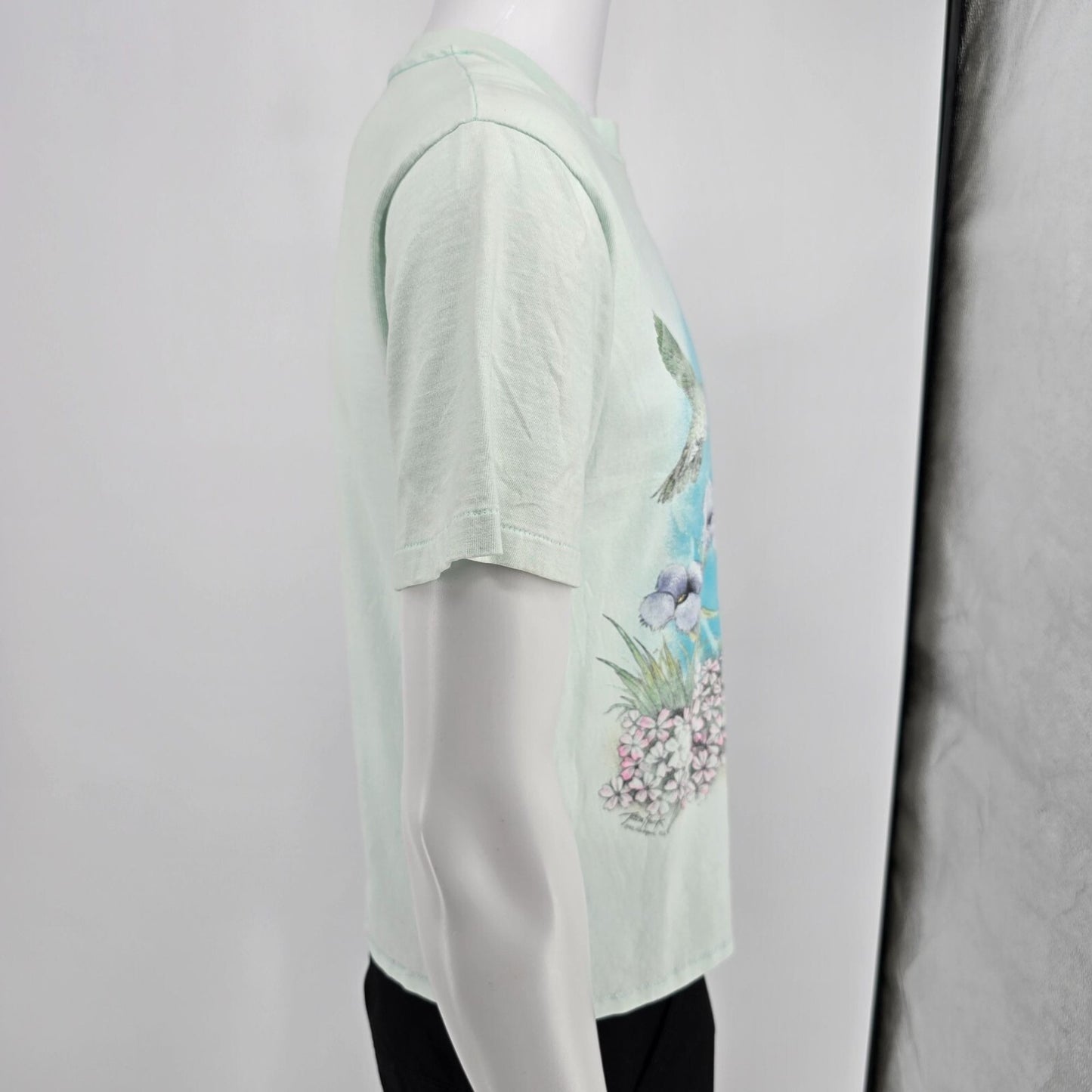 Distressed Vintage 1990s Harlequin Teena Houck National Wildlife T-Shirt (S)