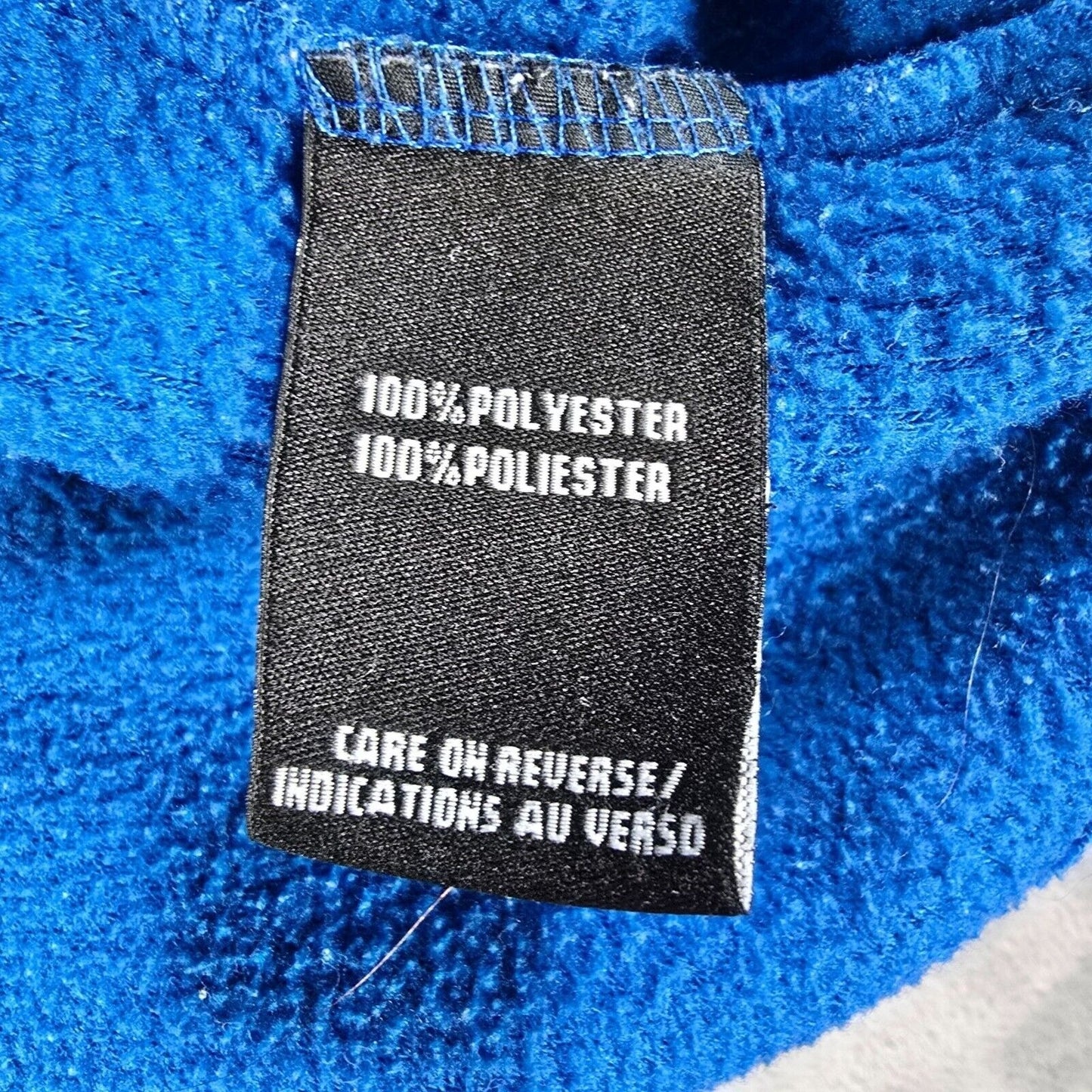 Vintage Y2K Kentucky Wildcats Blue 1/4 Zip Pullover Fleece Starter Jacket (M)