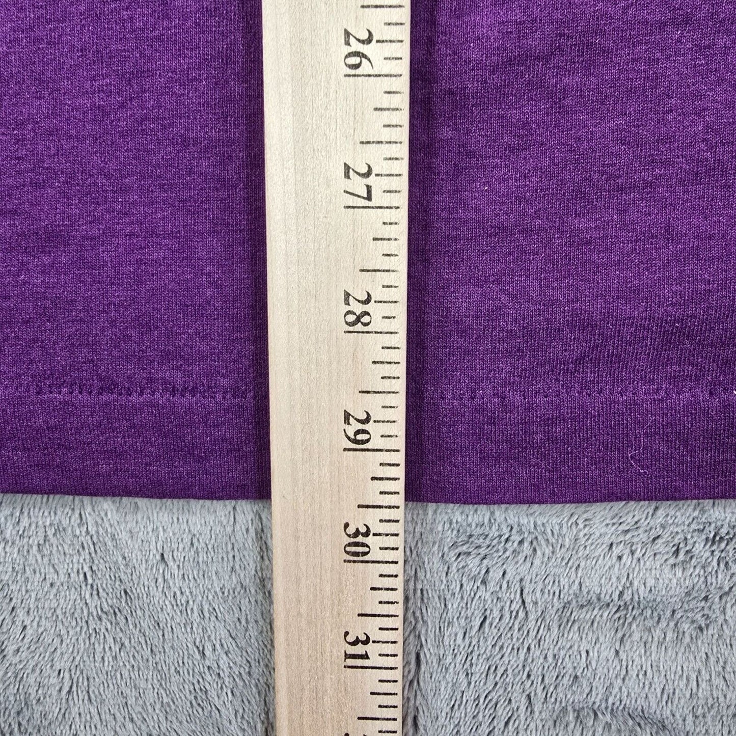 Vintage 1990s North Scott Drama Boosters Iowa Purple Graphic T-Shirt (XXL)