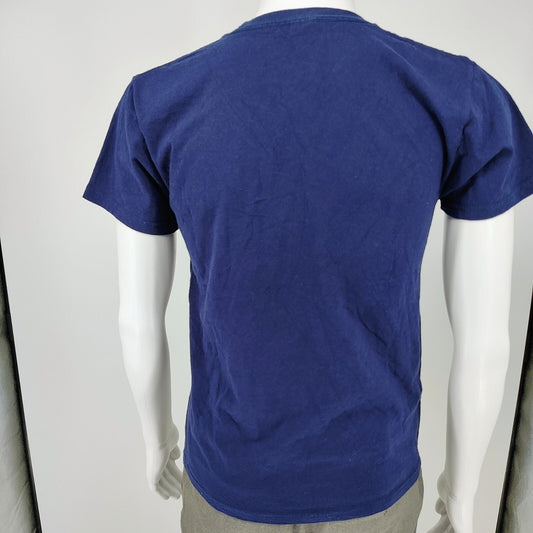 Run & Hit Nick Scott Super Bowl LVI Champion Rams Navy Graphic T-Shirt (Youth L)