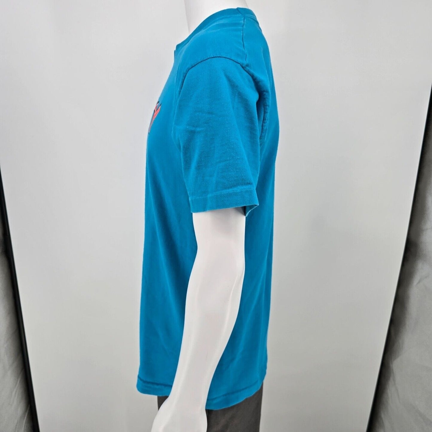 Vintage Y2K Disney Mickey Mouse Florida Blue Single Stitch T-Shirt (M/L)