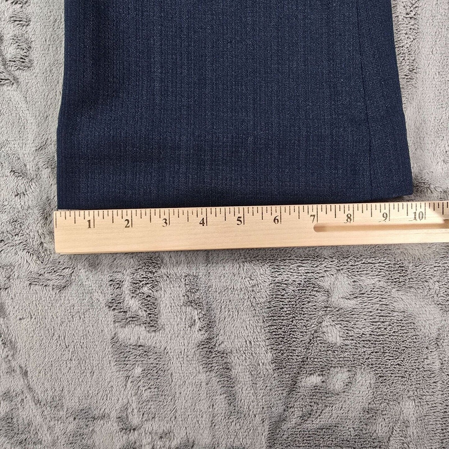 Vintage 1970s Waist-Watcher Blue Talon Zipper Men's Dress Trousers (32x27)