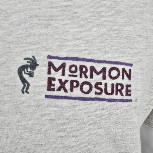 Vintage 1990s "Mormon Exposure" Northern Exposure Kokopelli Parody T-Shirt (XL)