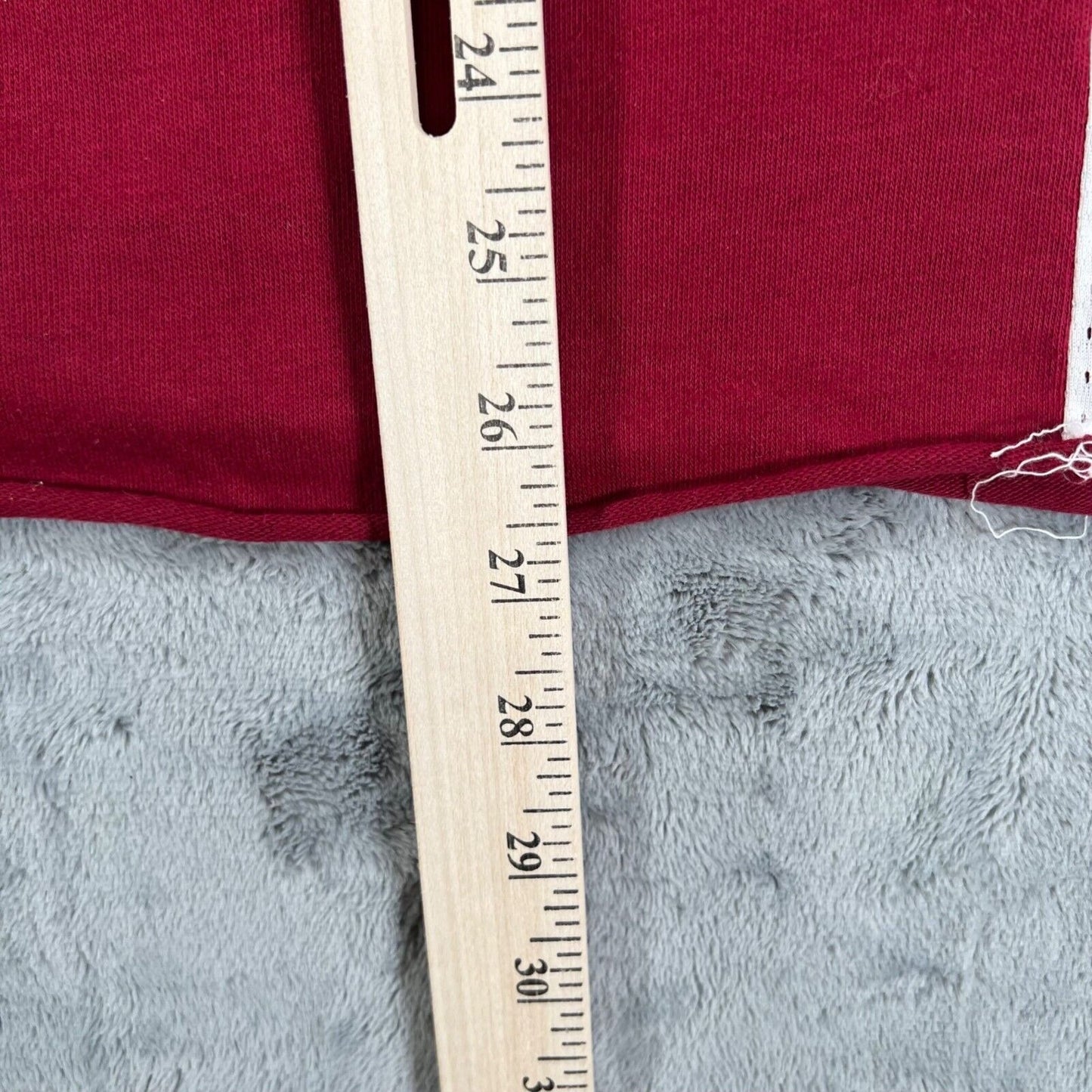 Vintage 1980s Red Mount St. Mary's College Football Jersey Mesh T-Shirt (Small)