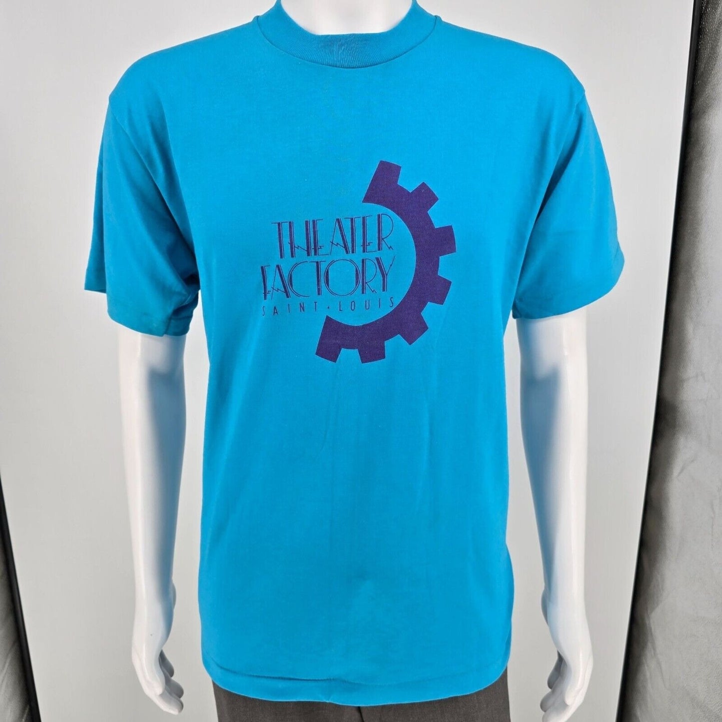 Vintage 80s/90s Single Stitch Theater Factory Saint Louis Graphic T-Shirt (L/XL)