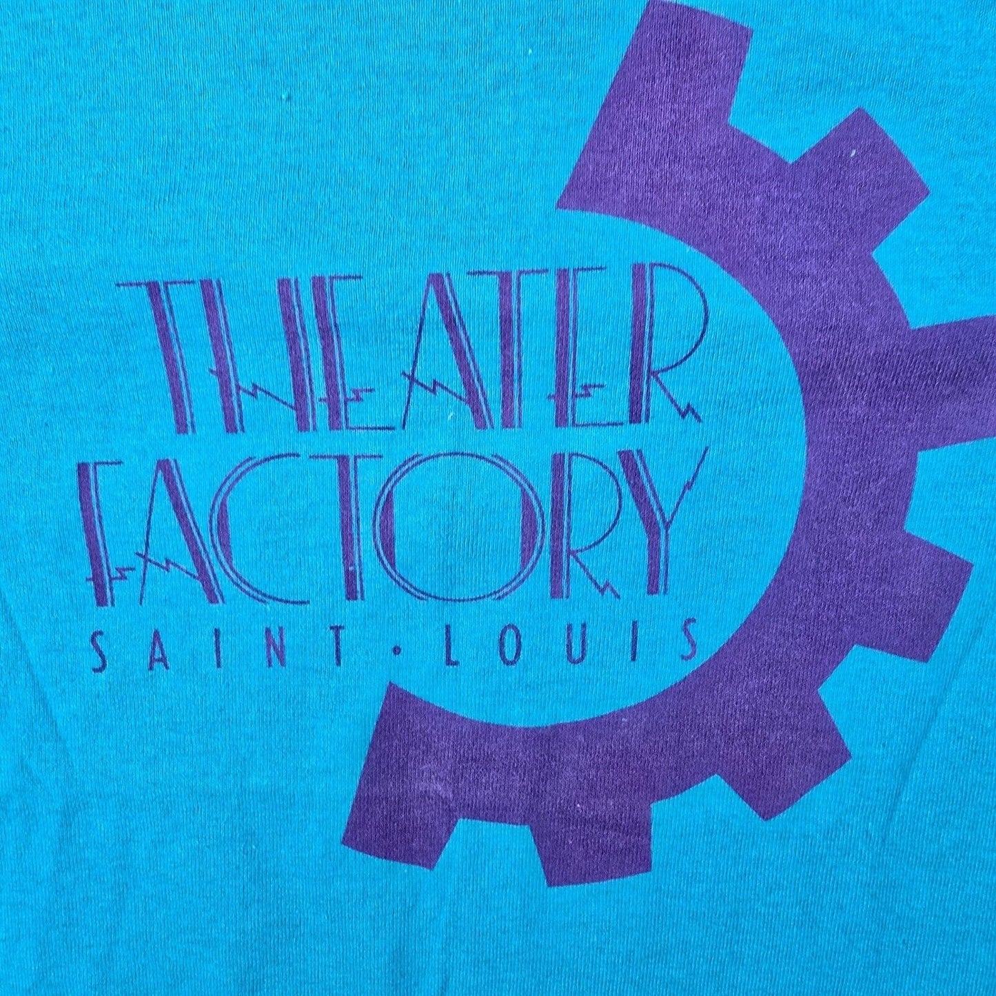 Vintage 80s/90s Single Stitch Theater Factory Saint Louis Graphic T-Shirt (L/XL)