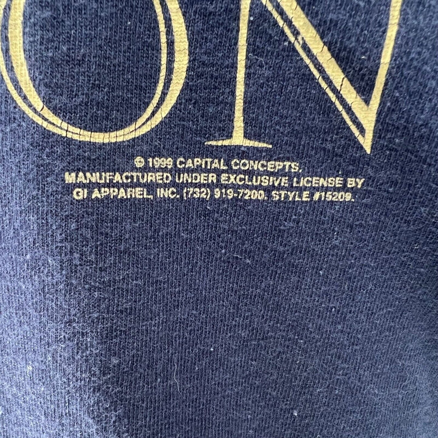 Vintage Y2K The Head Foundation "Please Give Generously" Novelty T-Shirt (XL)