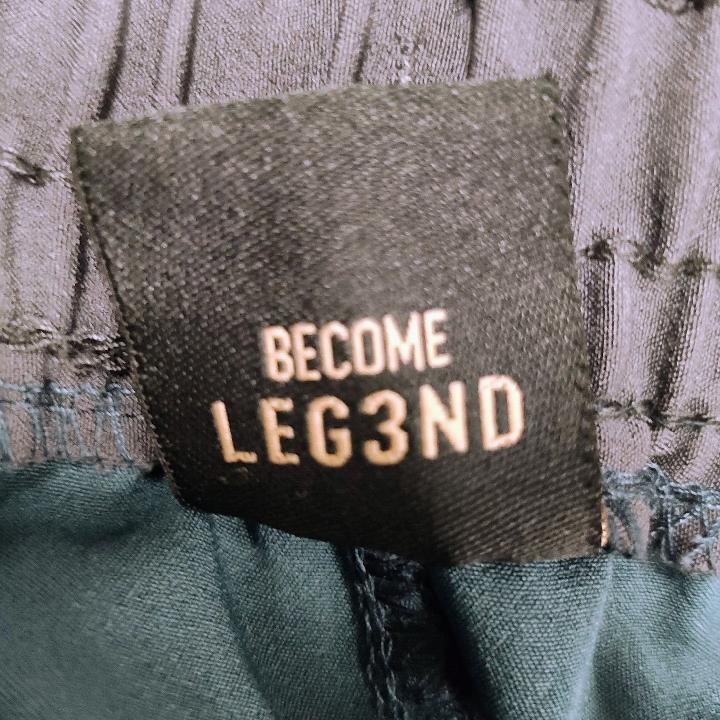 Leg3nd Discovery Comfort Fit Teal Space Dye Zipper Pocket Pants (Small)