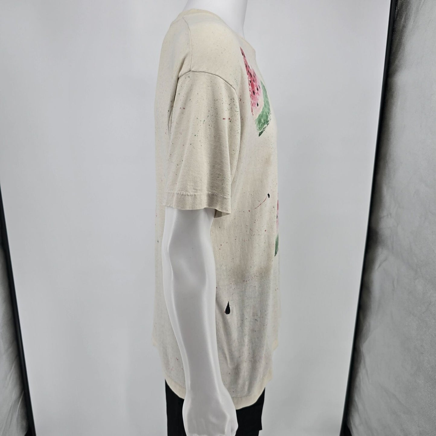 Vintage 1990s Screen Stars Best Watermelon Print Single Stitch T-Shirt (L/XL)