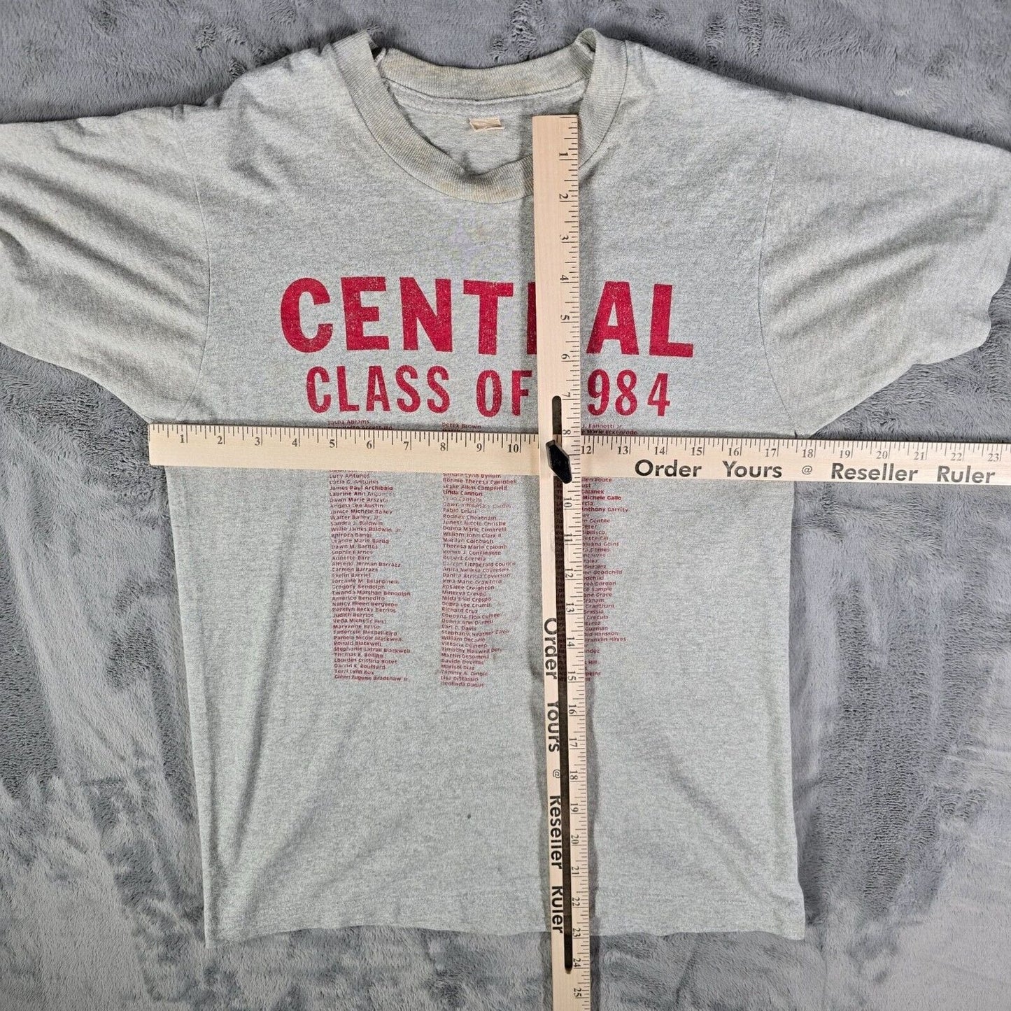 Vintage Central High School Bridgeport, Connecticut "Class of 1984" T-Shirt (XS)