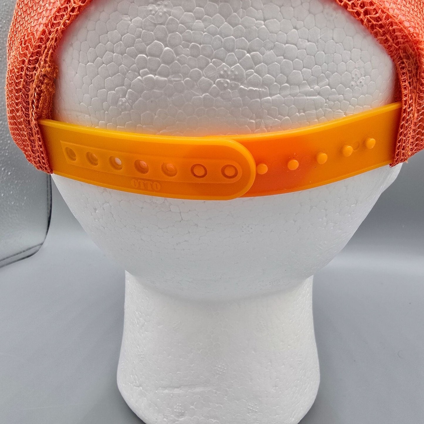 Girl In The Curl Surf Shop Dana Point, CA. Orange Otto Trucker Hat