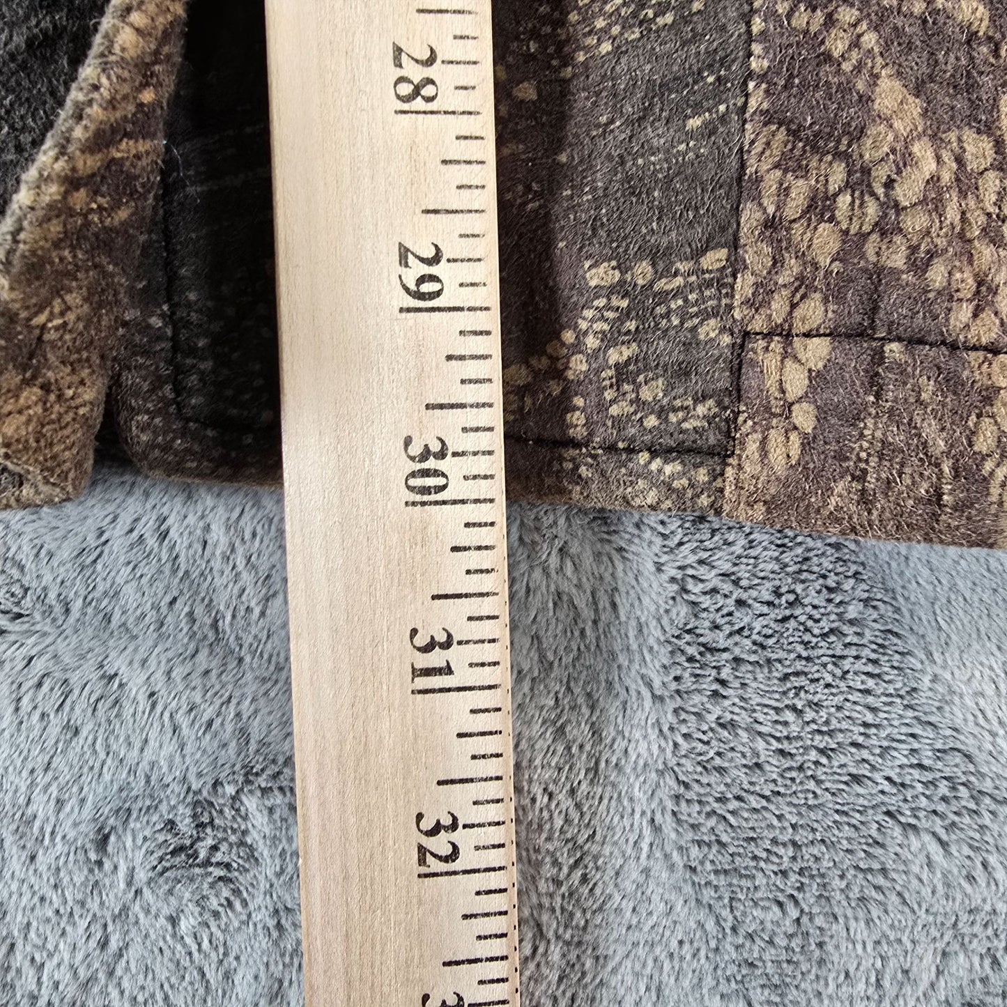 Vintage 1980s Christian Lauren Butterfly Pattern Oversized Blazer Jacket (M)