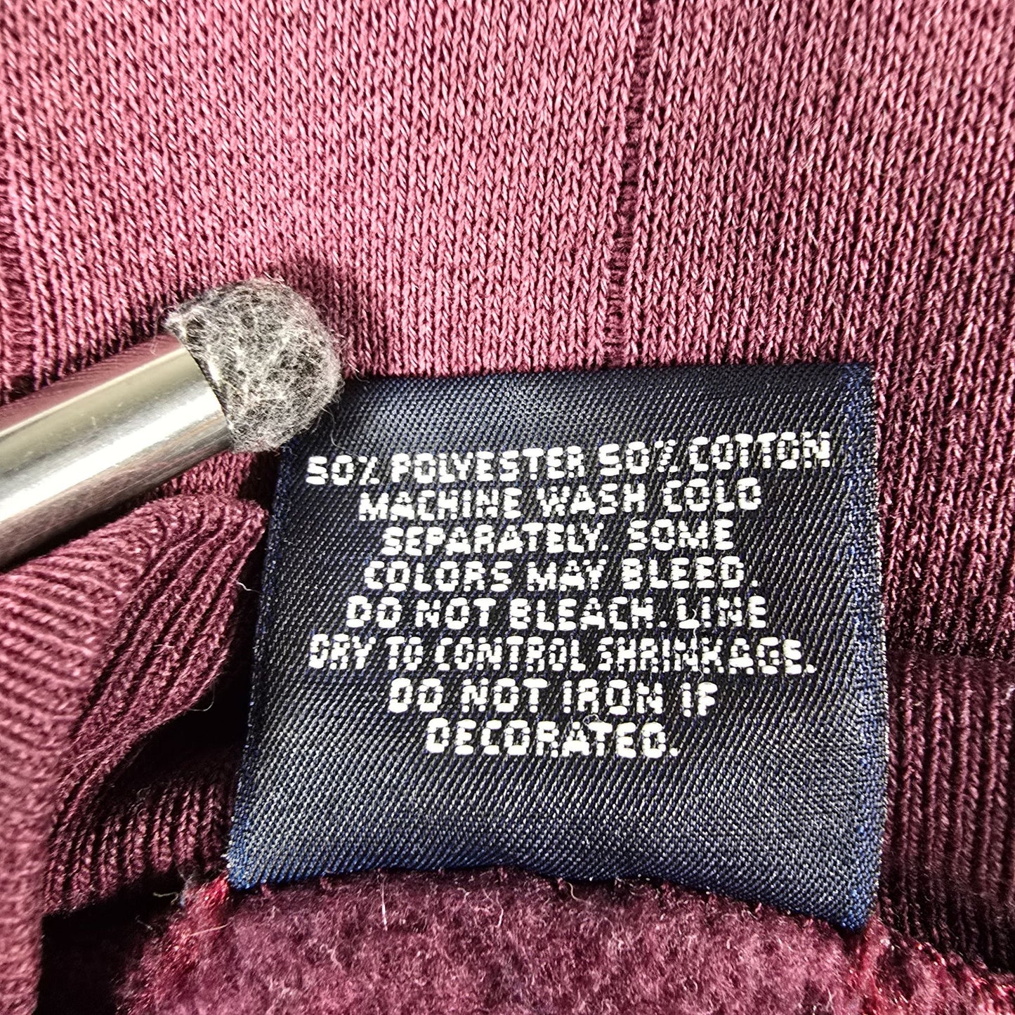 Vintage 1990s JanSport Made in USA "Earlham Classics" Burgundy Sweatshirt (XL)