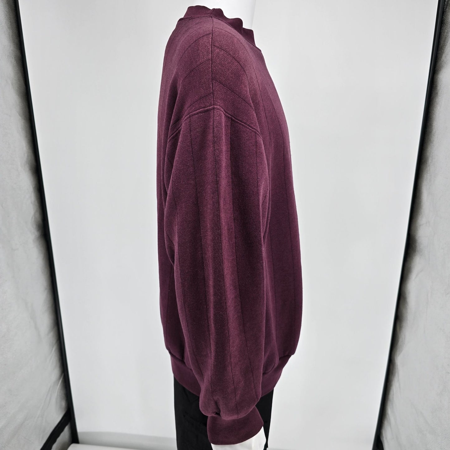 Vintage 1990s JanSport Made in USA "Earlham Classics" Burgundy Sweatshirt (XL)