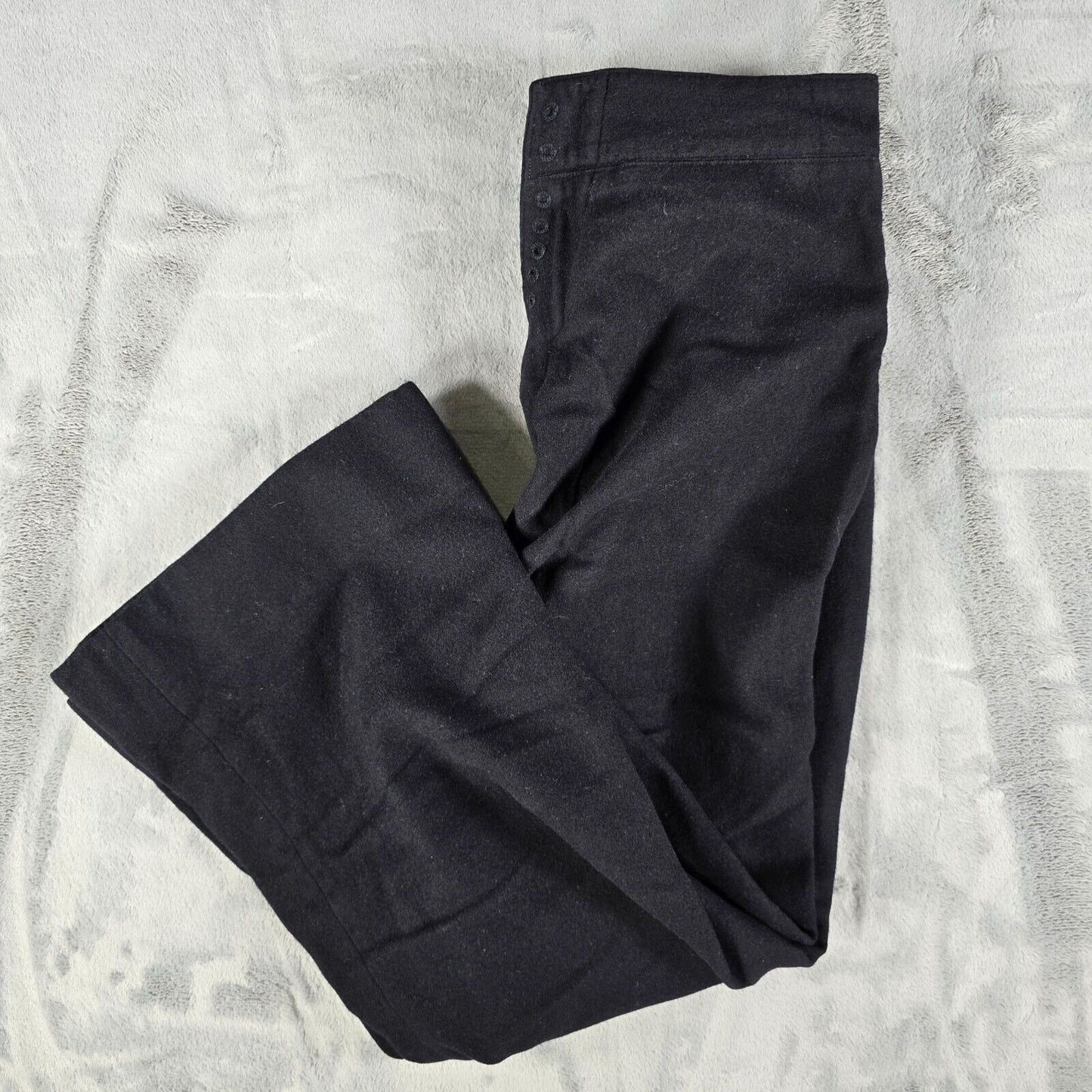 Vintage World War II Prentice Streamline Zipper Navy Cracker Jack Pants (29x26)