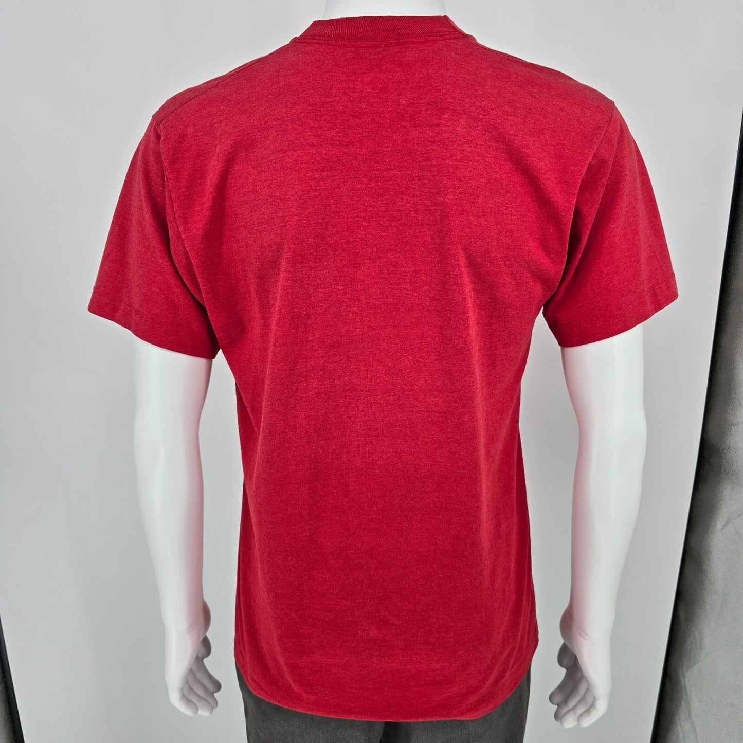 Vintage 1990s Atlanta Port-A-Pit Barbeque Professionals Red BBQ T-Shirt (M)