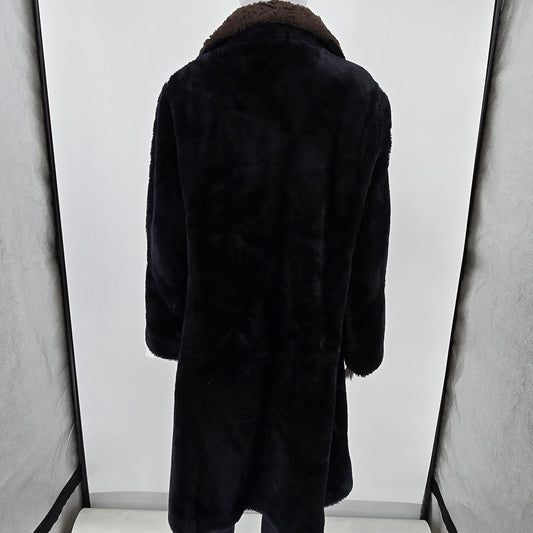 Vintage 1960s/1970s Fingerhut Fashions Orlon Acrylic Faux Fur Mod Coat (XL)