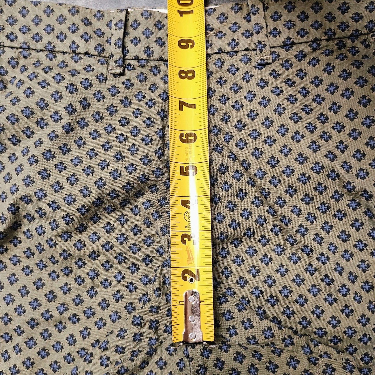 Abercrombie & Fitch Stretch Patterned Shorts 5.5" Inseam (Size 29)