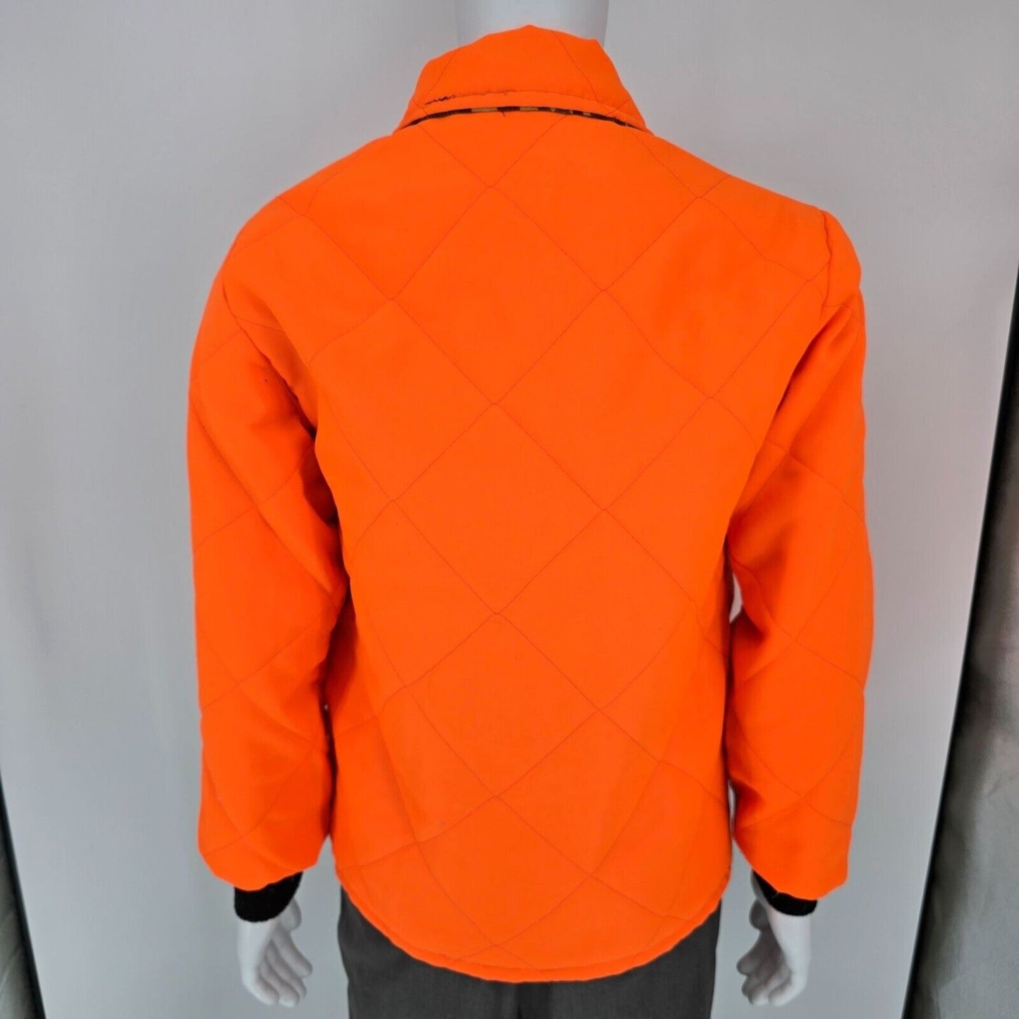 Vintage 90s Empire Insulated Wear Reversible Camo/Orange Hunting Jacket (Medium)