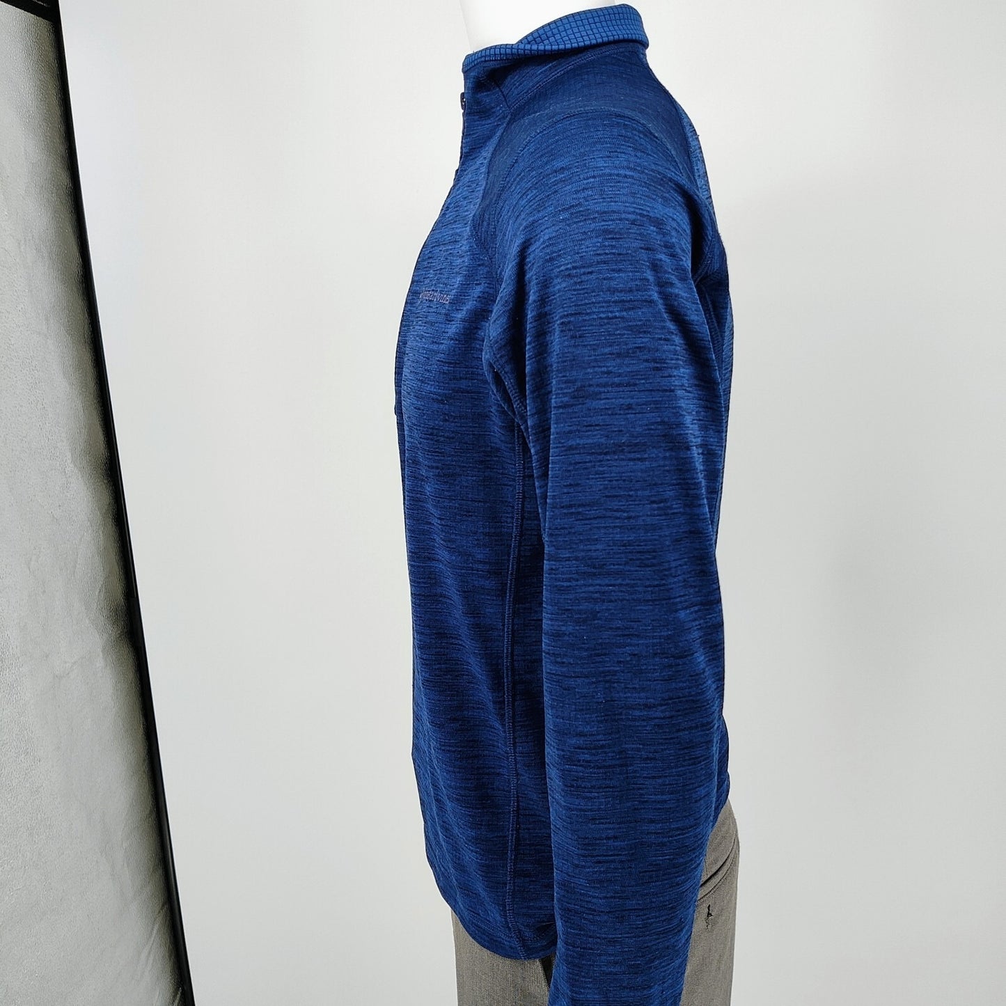 Vineyard Vines Sankaty Performance Nautical Navy Quarter Zip Jacket (Small)