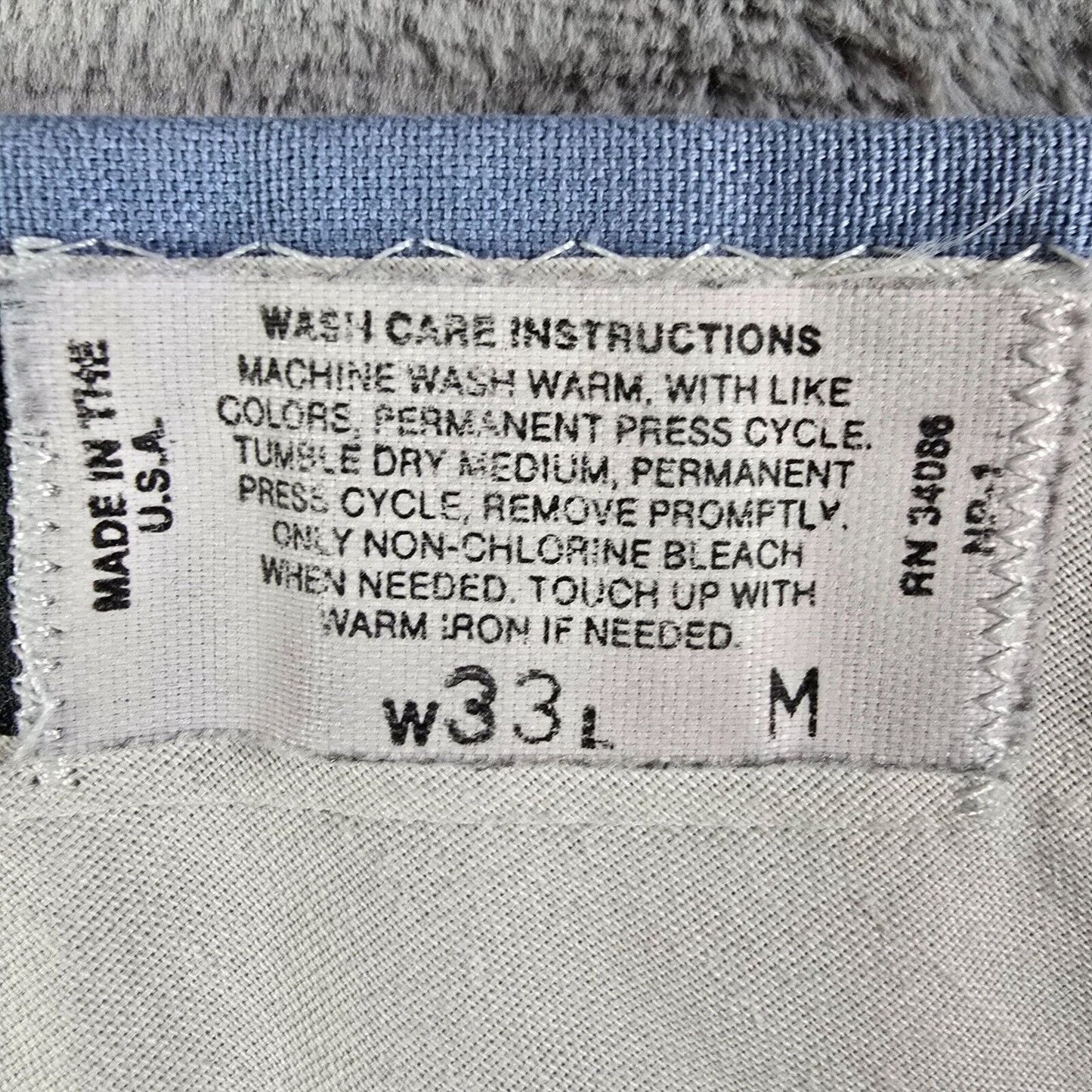 Vintage 1980s Wrangler Made in USA Light Blue Western Dress Slacks (32x29) *Flaw