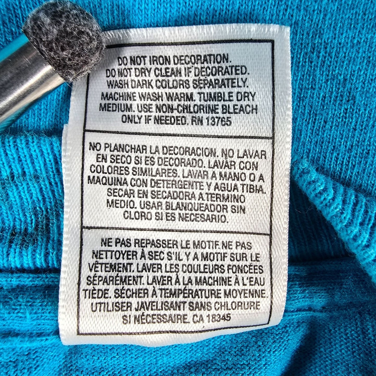Vintage 1990s Girl Scouts 1998 "Just Imagine" Single Stitch Blue T-Shirt (M)