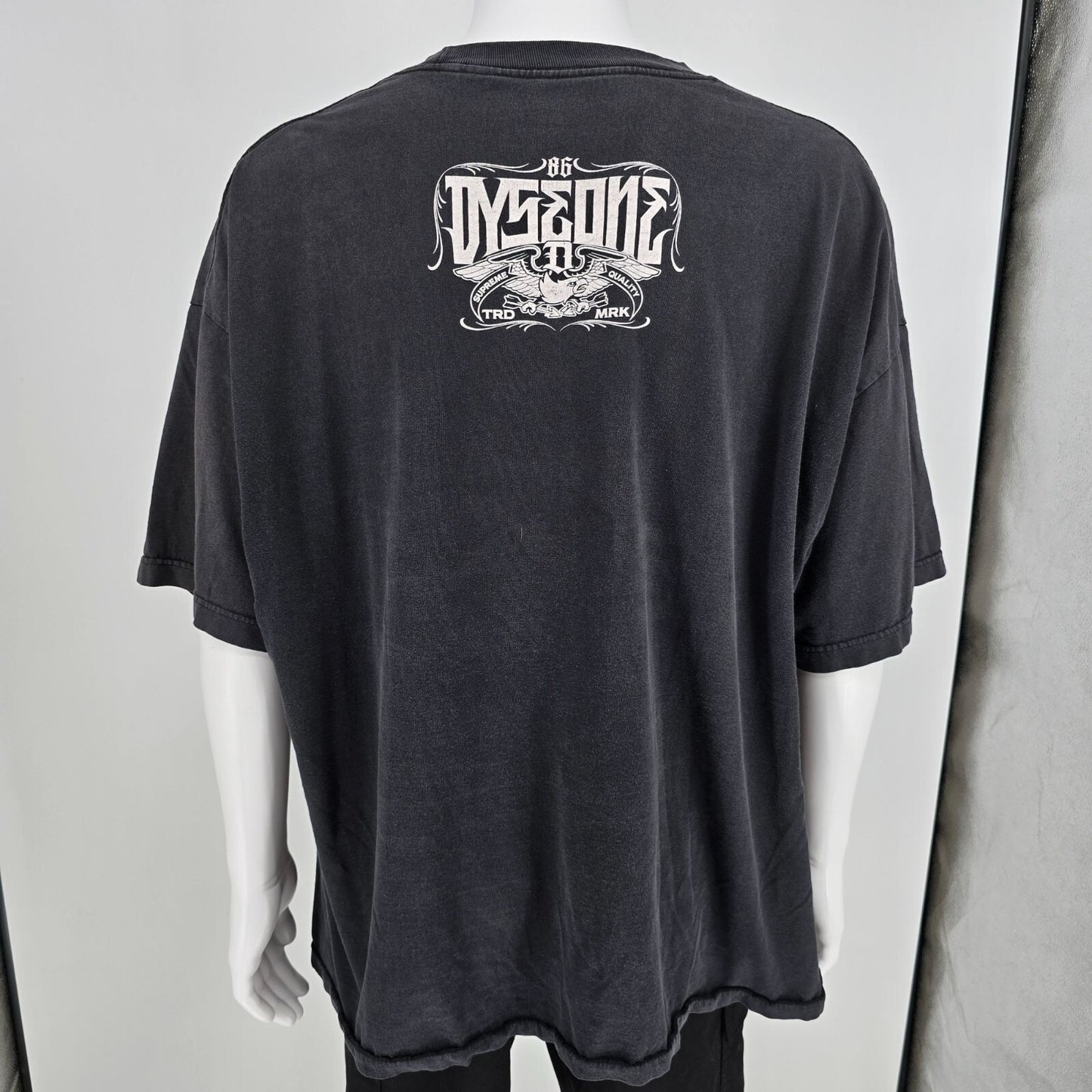 2010s Dyse One Chicano Born N Raised "Brown & Proud" Black T-Shirt (3XL) *Fair