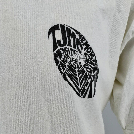 Vintage 1994 Single Stitch "TJMC Presents" Musical Theatre Graphic T-Shirt (XL)