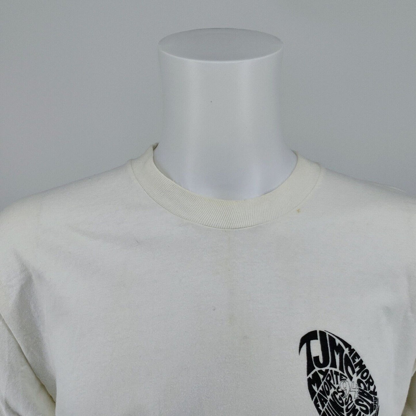 Vintage 1994 Single Stitch "TJMC Presents" Musical Theatre Graphic T-Shirt (XL)