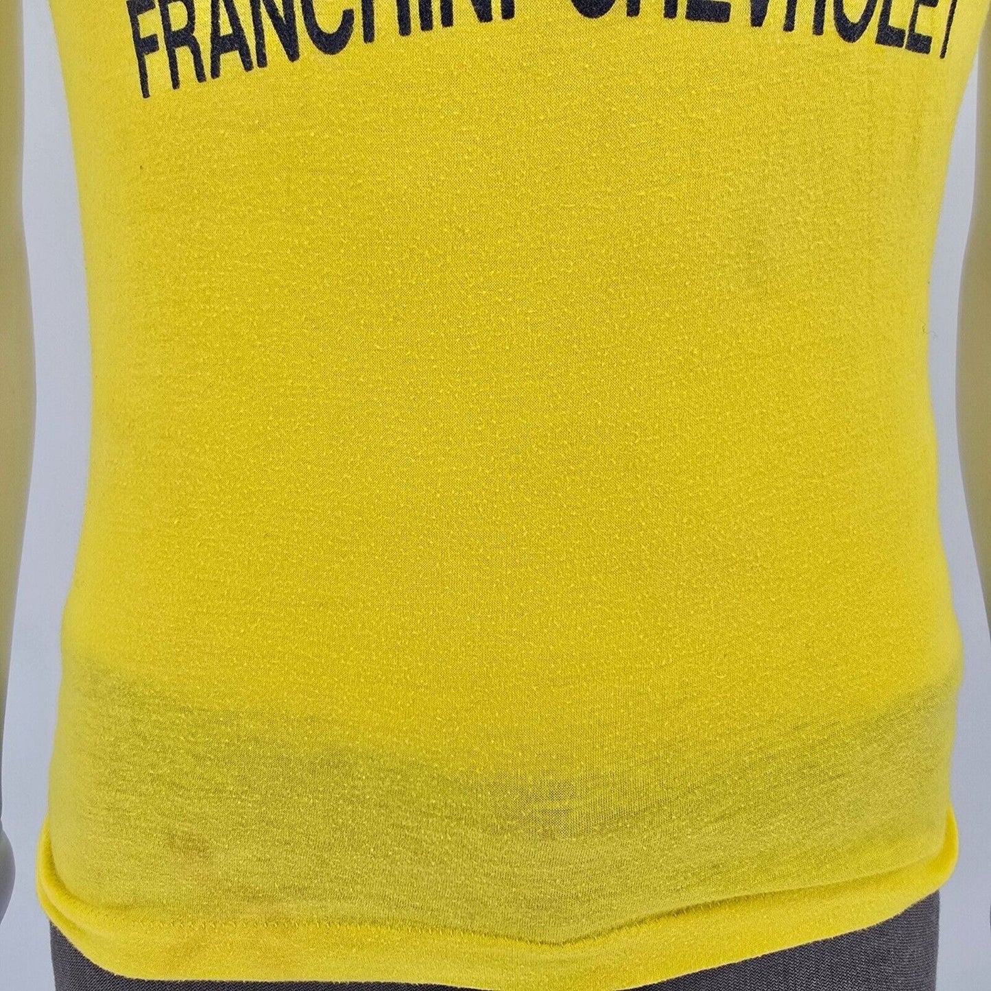 Vintage 1980s Suffern YMCA 5k Run Sponsored by Franchini Chevrolet T-Shirt (XS)