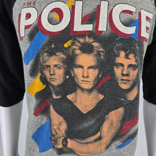 Vintage 1980s The Police Synchronicity North America Tour 1983-1984 T-Shirt (M)