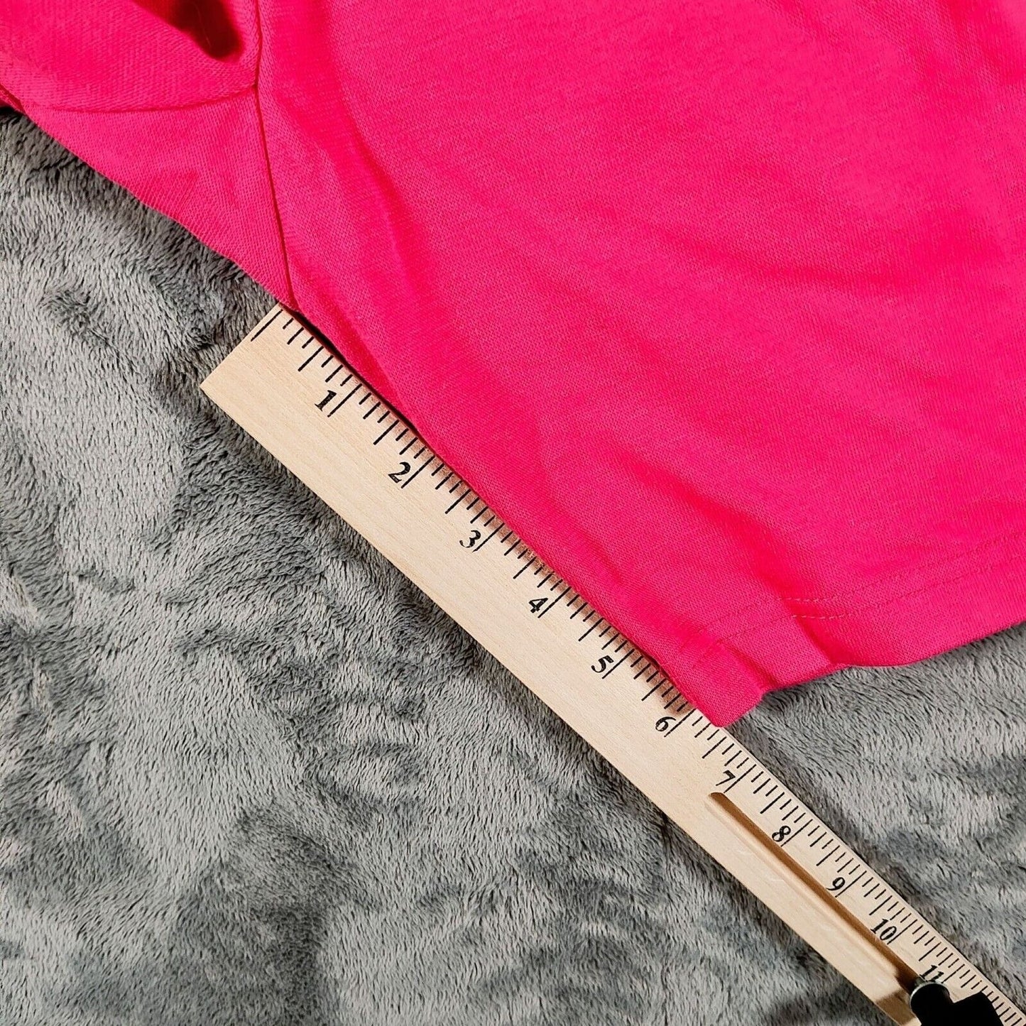 Vintage 1990s Hot Pink Miss Juli Womens Elastic Waist Spandex Aerobic Shorts S