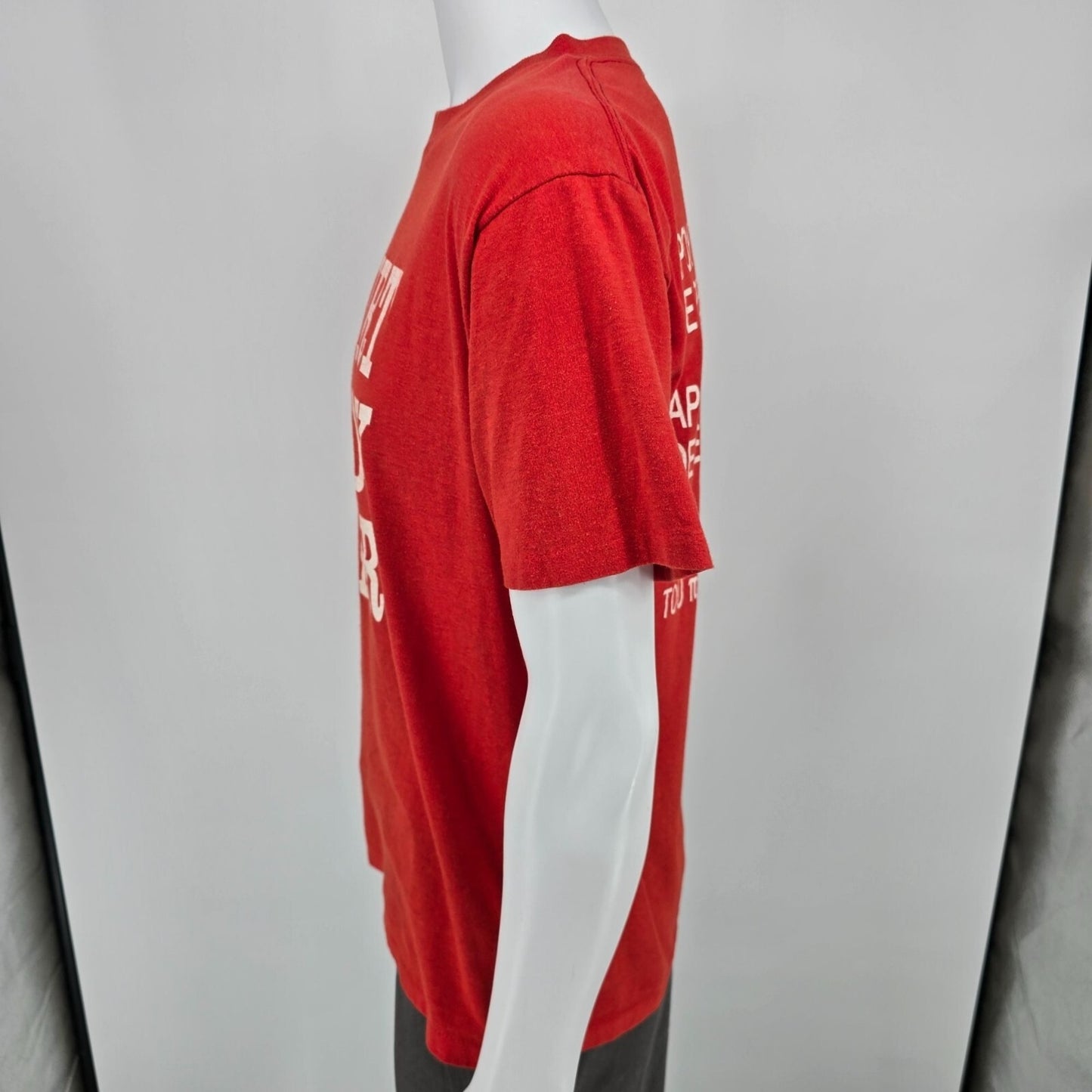 Vintage 1980s "Support Peabody Teachers" 1988 Union Strike T-Shirt (M/L)