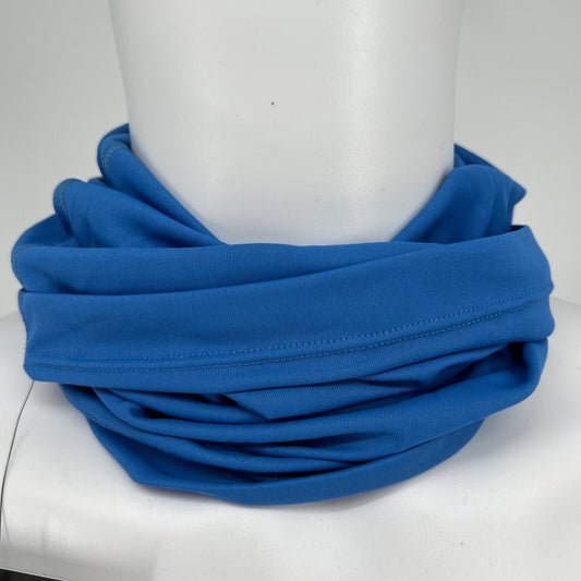 NWT Simms Unisex Outdoor 100% Polyester Lightweight Pacific Blue Neck Gaiter