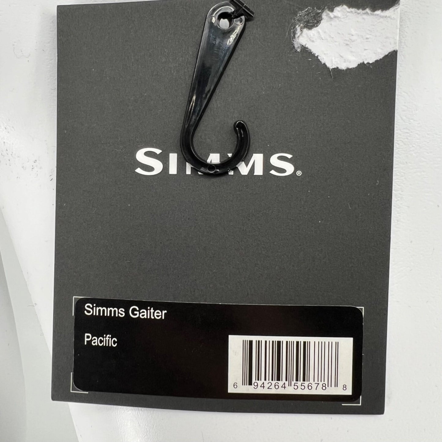 NWT Simms Unisex Outdoor 100% Polyester Lightweight Pacific Blue Neck Gaiter