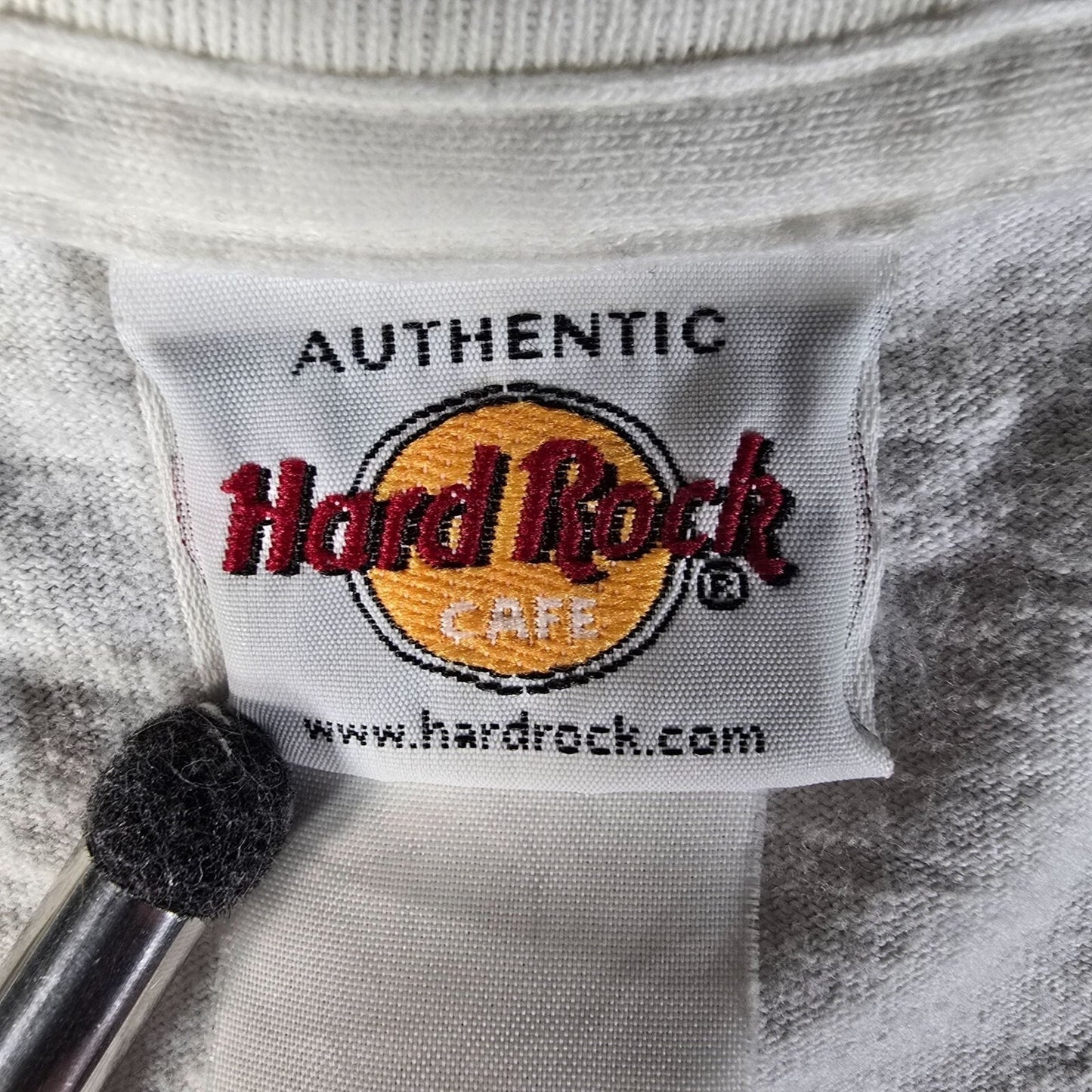 Vintage Y2K/ Early 2000s Hard Rock Cafe Orlando Motorola Logo White T-Shirt (XL)