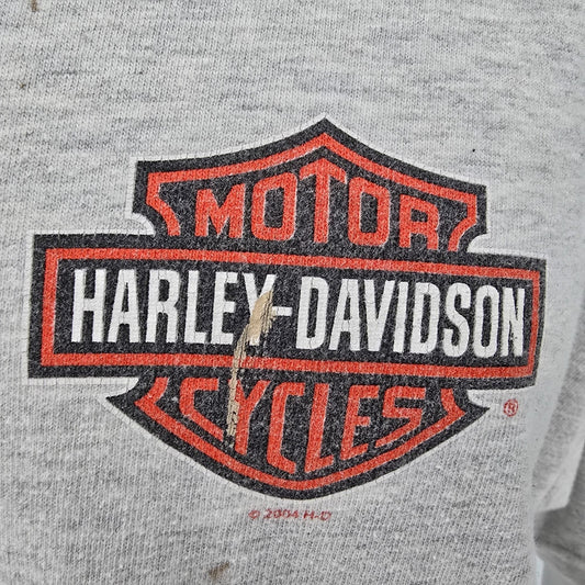 Distressed Vintage 2000s Harley-Davidson Atlantic City New Jersey T-Shirt (XL)