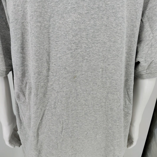 Tommy Hilfiger Classic Fit Two Button Hilfiger Name Logo Gray Polo (XXL)