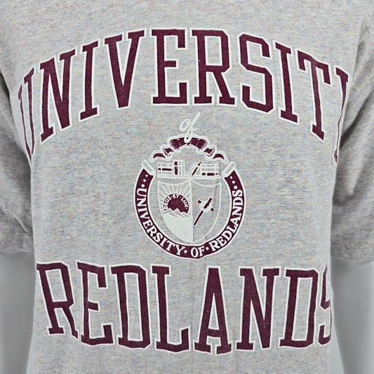 Vintage 1990s Gear for Sports University of Redlands Double Collar T-Shirt (L)