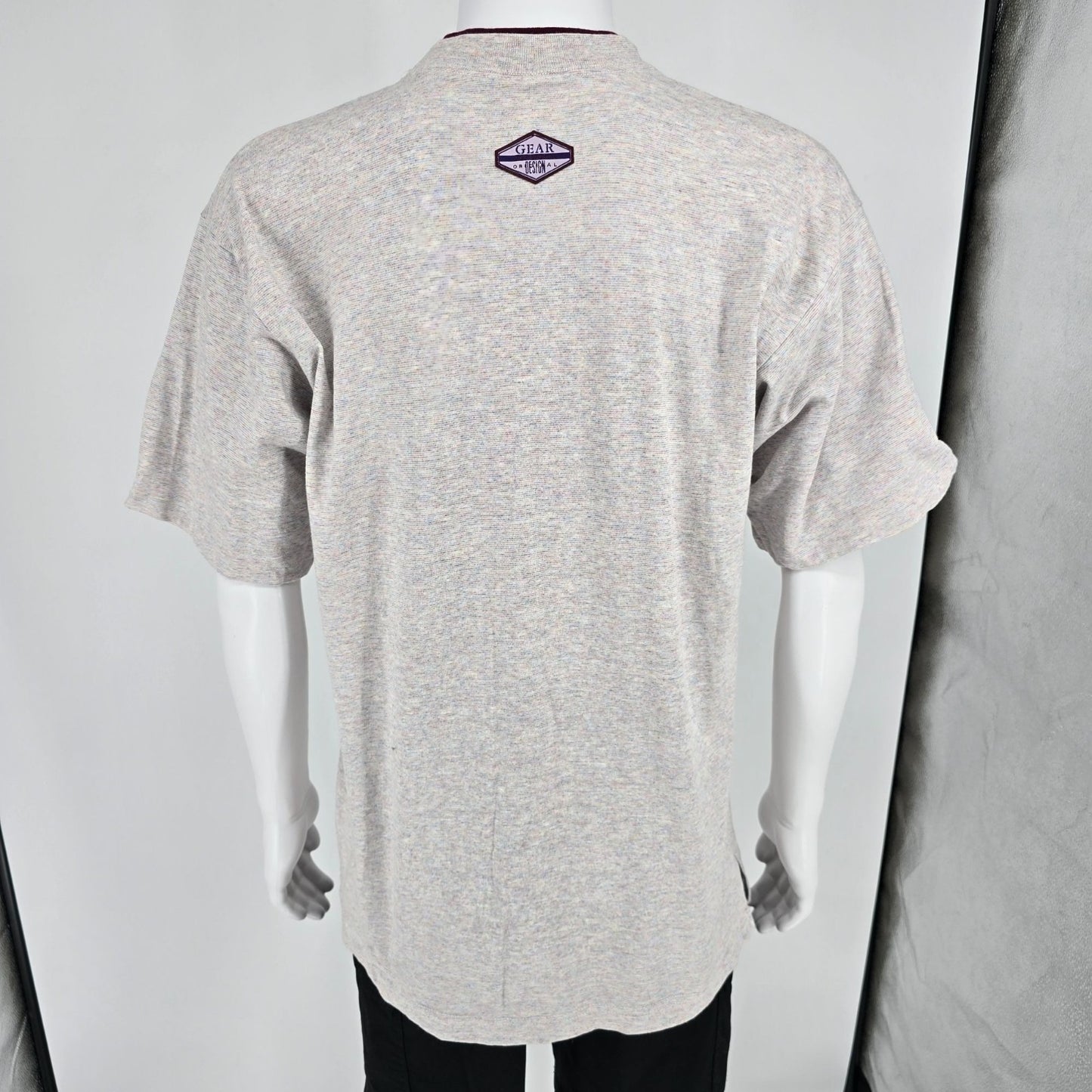 Vintage 1990s Gear for Sports University of Redlands Double Collar T-Shirt (L)