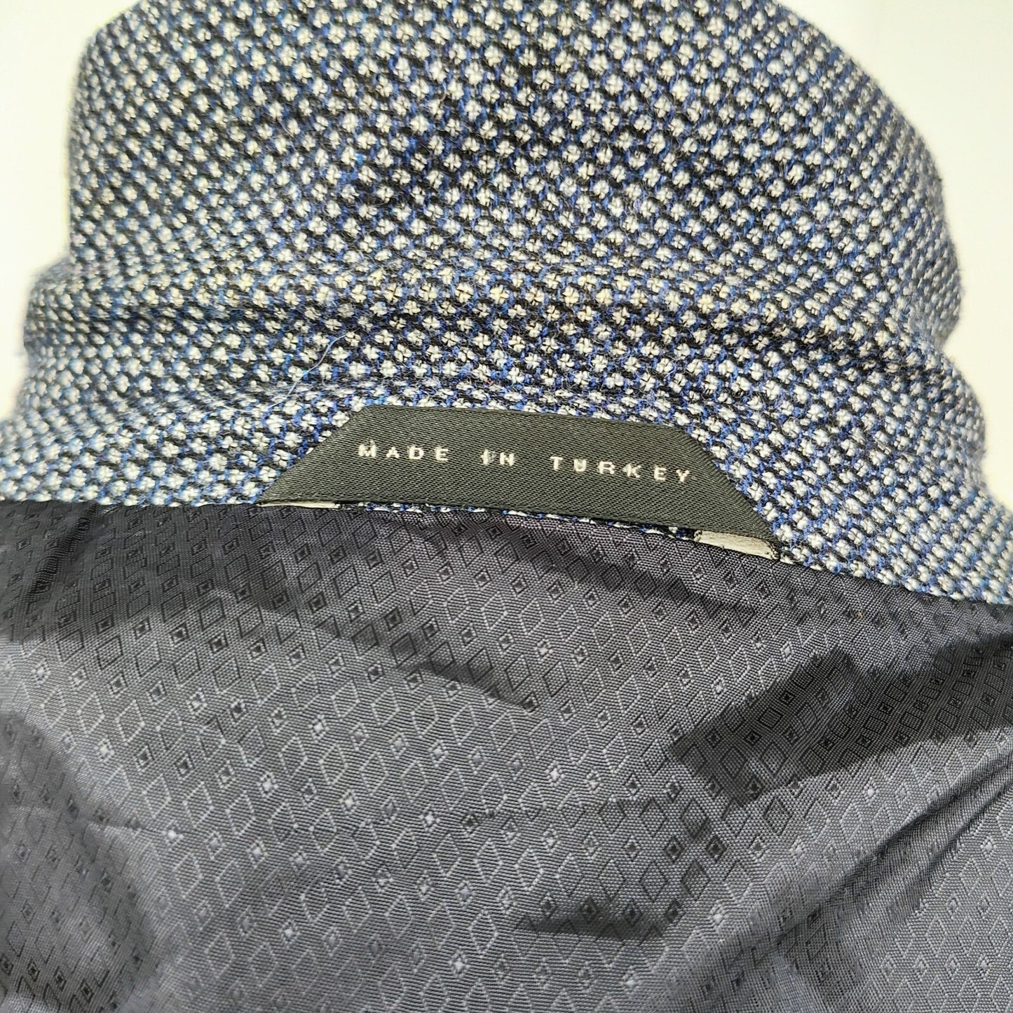 Boss Hugo Boss Janson1 Janson Blue Micro Check Sport Coat (44R)- $795 Retail